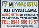 Yamaç Metal Demir Doğrama - İstanbul